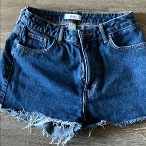 Jean shorts